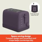 Bella 2 Slice Toaster with Shade Control and Functions