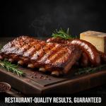 EASYROSE 800W Electric Smoker with 2 Racks