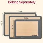 Silicone Baking Mats - Non-Stick Food Safe Set