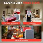 Home Slush Machine with LED Display for Parties