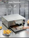 12-Inch Electric Pizza Oven with Timer