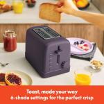 Bella 2 Slice Toaster with Shade Control and Functions