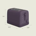 Bella 2 Slice Toaster with Shade Control and Functions