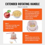 VEVOR Manual Fruit Wine Press - 3.2 Gallon