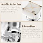 Mini Electric Pasta Maker with 5.5L Mixer Bowl