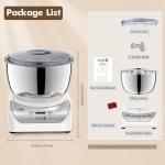 Mini Electric Pasta Maker with 5.5L Mixer Bowl