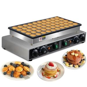50PCS Mini Pancake Maker Machine, Nonstick & Stainless Steel