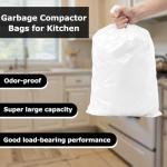 Durable Leak-Proof Trash Compactor Bags - 30 Pack