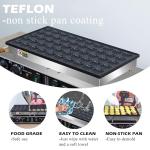 50PCS Mini Pancake Maker Machine, Nonstick & Stainless Steel