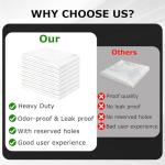 Durable Leak-Proof Trash Compactor Bags - 30 Pack