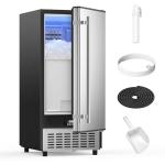 Coolake 15” Ice Maker - 80lbs/Day Capacity
