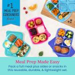 Bentgo Easyboxes 5-Compartment Meal Prep Containers Set