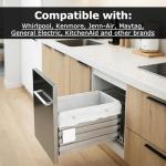 Durable Leak-Proof Trash Compactor Bags - 30 Pack