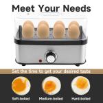 Electric Egg Cooker – Cooks 8 Eggs Easily