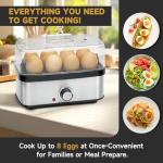 Electric Egg Cooker – Cooks 8 Eggs Easily