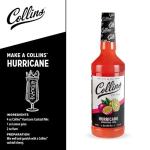 Collins Hurricane Cocktail Mixer with Passion Fruit