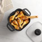 AORAN Nonstick Electric Frying Pan with Lid