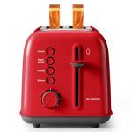 BUYDEEM DT620 Retro Stainless Steel 2-Slice Toaster