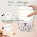 250ml Wireless Electric Garlic Chopper and Mincer