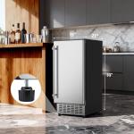 Coolake 15” Ice Maker - 80lbs/Day Capacity