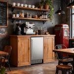 Coolake 15” Ice Maker - 80lbs/Day Capacity