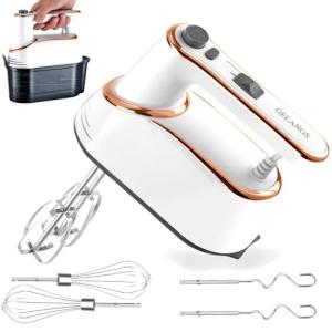 5-Speed Electric Hand Mixer with Turbo Boost