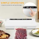 Food Vacuum Sealer Machine with 20 Bags and Timer