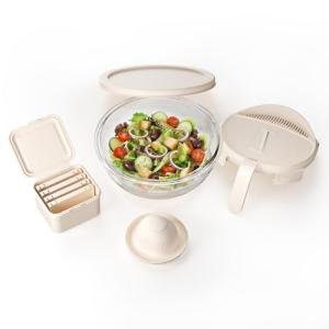 GENICOOK 5-in-1 Vegetable Chopper and Slicer