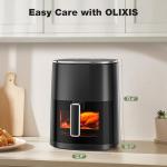 OLIXIS 6-Quart 12-in-1 Air Fryer with Window
