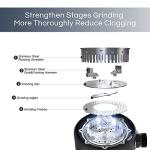 Trifecte 1 HP Quiet Continuous Feed Garbage Disposal