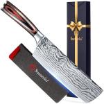 Sunnecko 7” Nakiri Knife - Razor Sharp Design