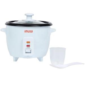 IMUSA Mini Electric Rice Cooker with Nonstick Pot