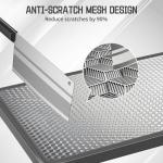 Double-Sided Stainless Steel Cutting Board with Juice Groove