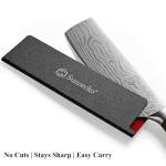 Sunnecko 7” Nakiri Knife - Razor Sharp Design