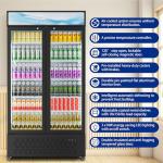 Commercial 30.3 Cu.Ft. Beverage Cooler with Glass Door