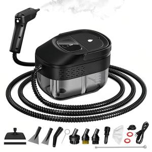 Powerful Handheld Steam Cleaner with 15 Accessories