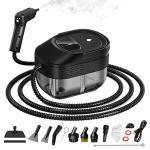 Powerful Handheld Steam Cleaner with 15 Accessories