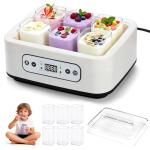 DWSZRWL Probiotic Yogurt Maker with 6 Cups