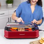 Techwood 1500W Smokeless Electric Indoor Grill