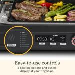 Cuisinart 8-in-1 Portable Electric Grill & Smoker