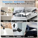 Powerful Handheld Steam Cleaner with 15 Accessories