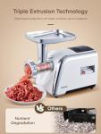 Powerful 3000W Heavy Duty Meat Grinder with Attachments