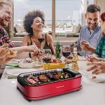 Techwood 1500W Smokeless Electric Indoor Grill