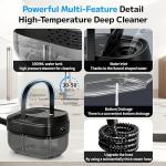 Powerful Handheld Steam Cleaner with 15 Accessories