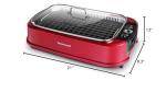 Techwood 1500W Smokeless Electric Indoor Grill