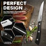 Huusk 6-Piece Steak Knives Set with Block