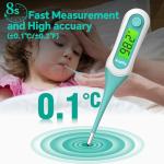 Fast-Reading Digital Thermometer with Fever Alarm