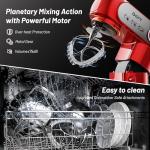 GEFT 600W Stand Mixer with 2 Bowls