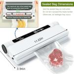 Vacuum Sealer with Strong Suction and Timer