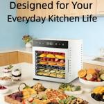 Simple Deluxe 8-Tray Food Dehydrator Machine
